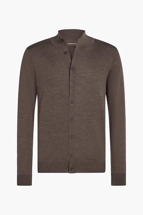 Vest Button 3D Tobacco Brown - Base Image