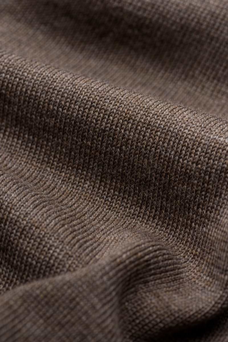 Vest Button Easy Fit Tobacco Brown - Hover