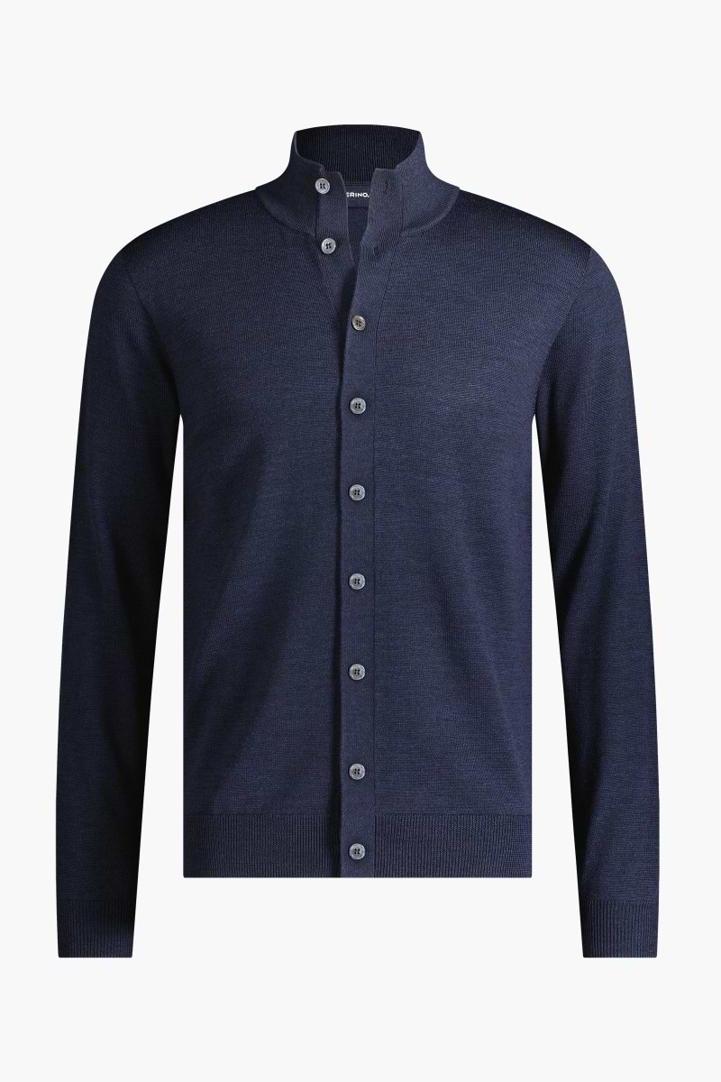 Vest Button 3D True Navy