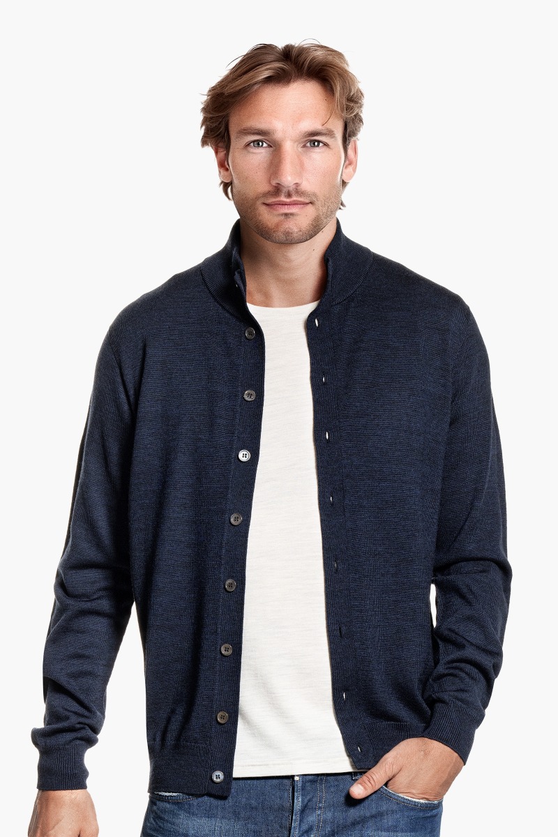 Vest Button 3D True Navy