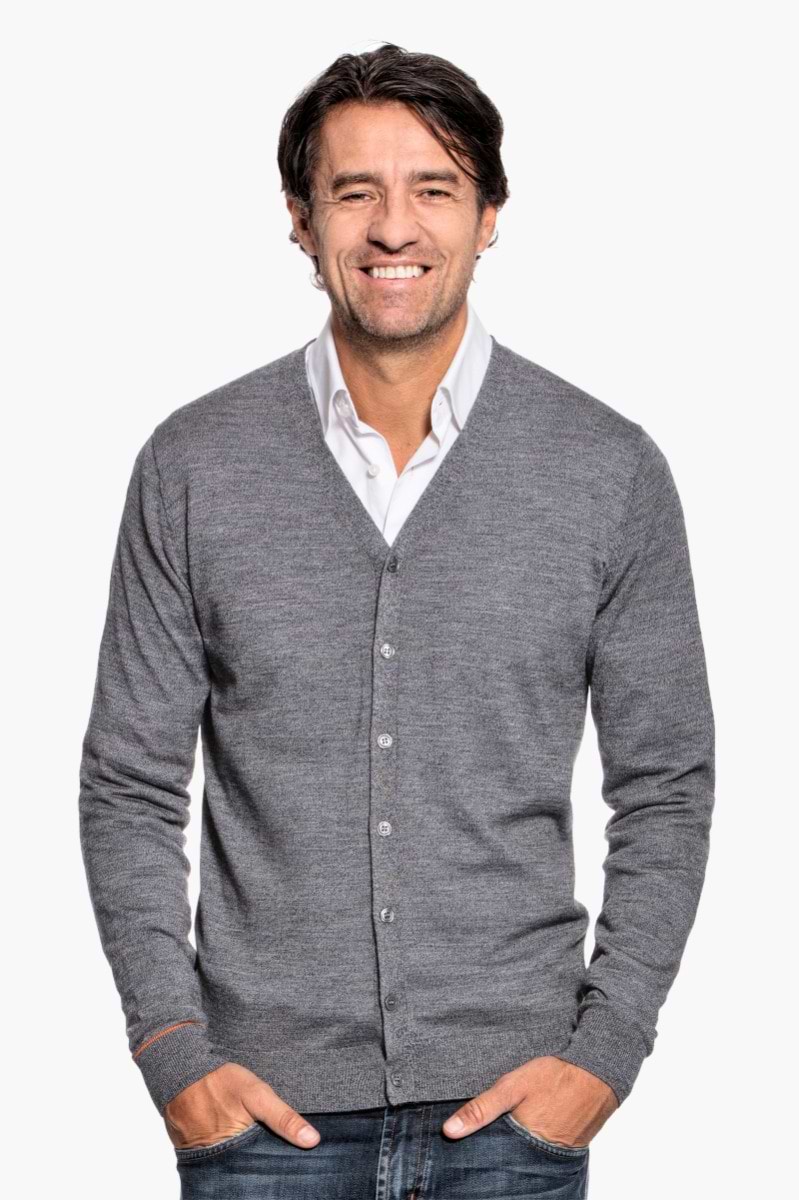 Joe Vest Grey Charcoal