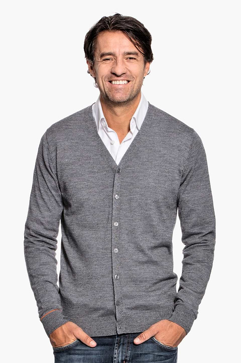 Joe Vest Grey Charcoal - Base Image