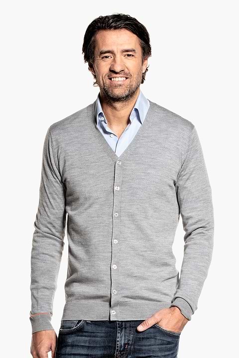 Joe Vest Grey Tropez - Base Image