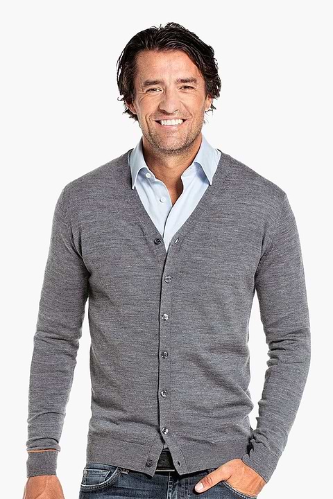 Joe Vest Harvard Grey - Base Image