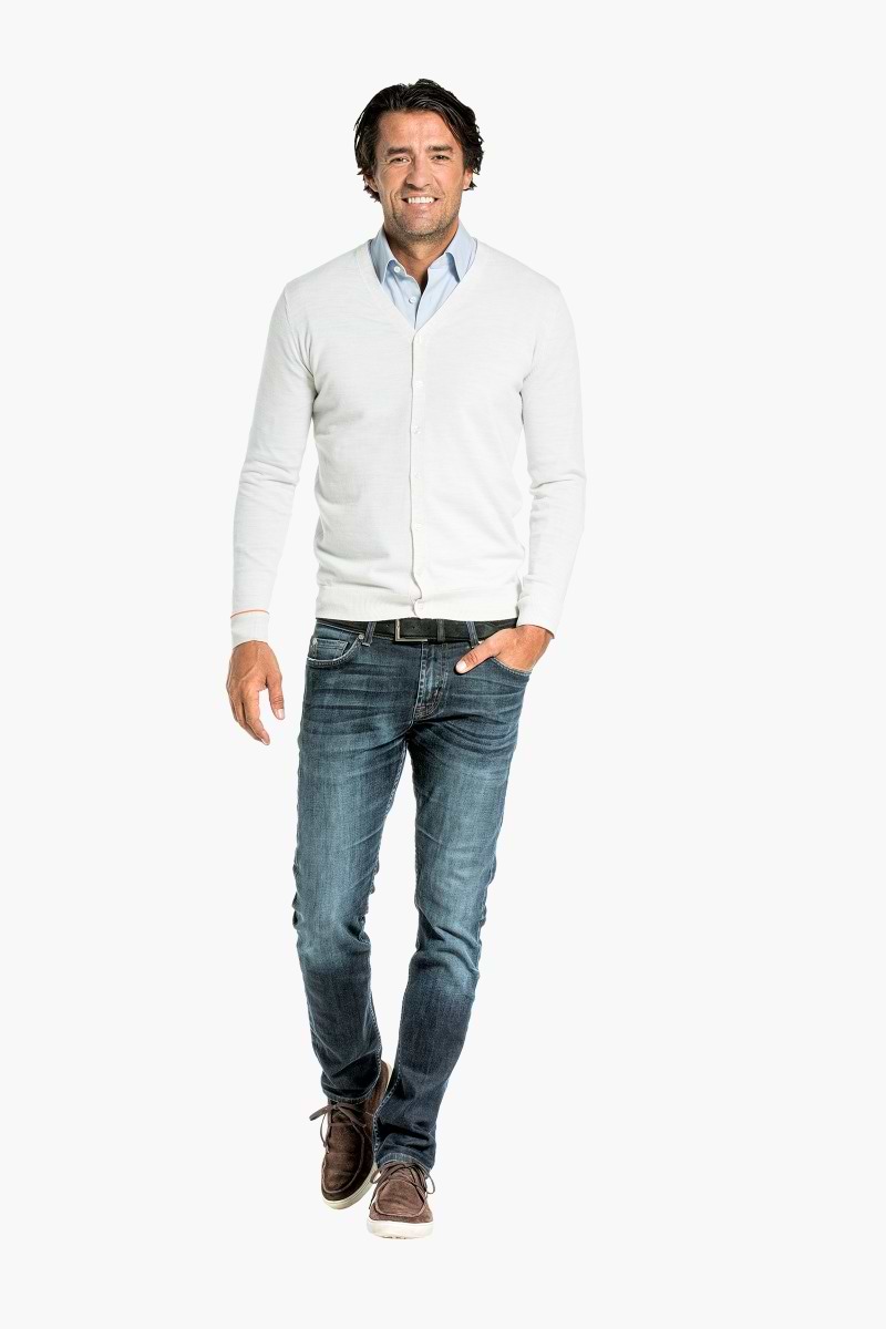 Joe Vest Wool White