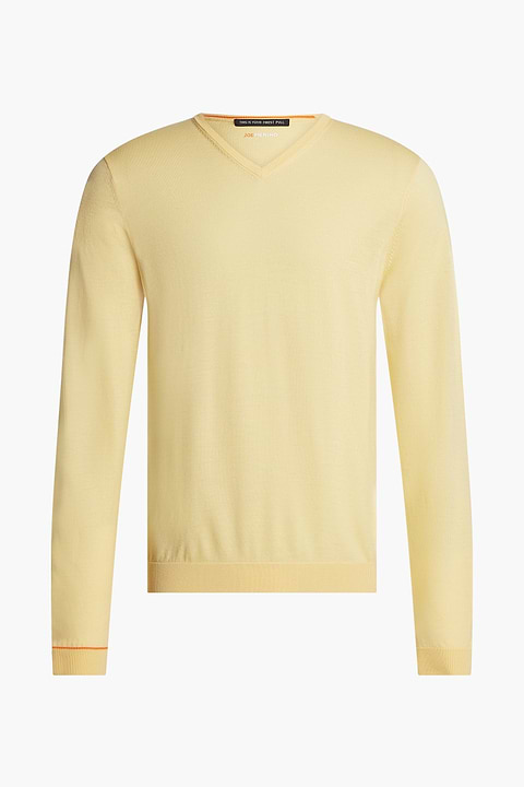 V-Neck Dusty Yellow - Base Image