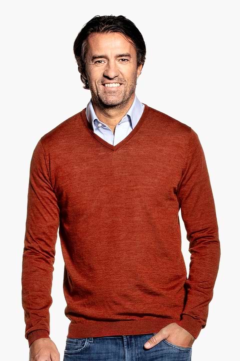 Joe V-neck Copper Canyon - Base Image