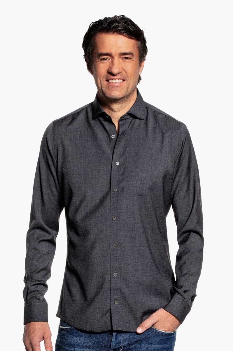 Joe Woven Shirt Antra Grey