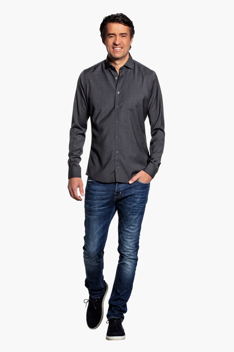 Joe Woven Shirt Antra Grey