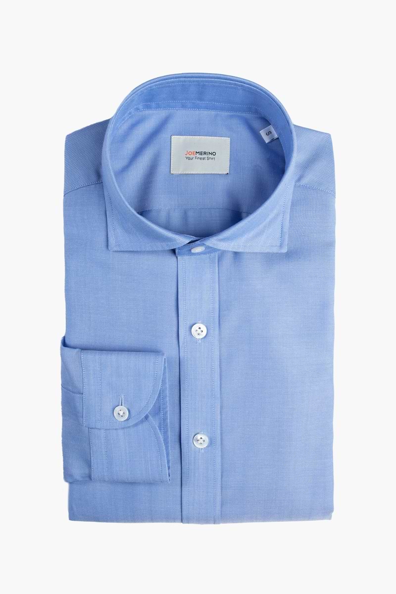 Joe Woven Shirt Chambray Light Blue