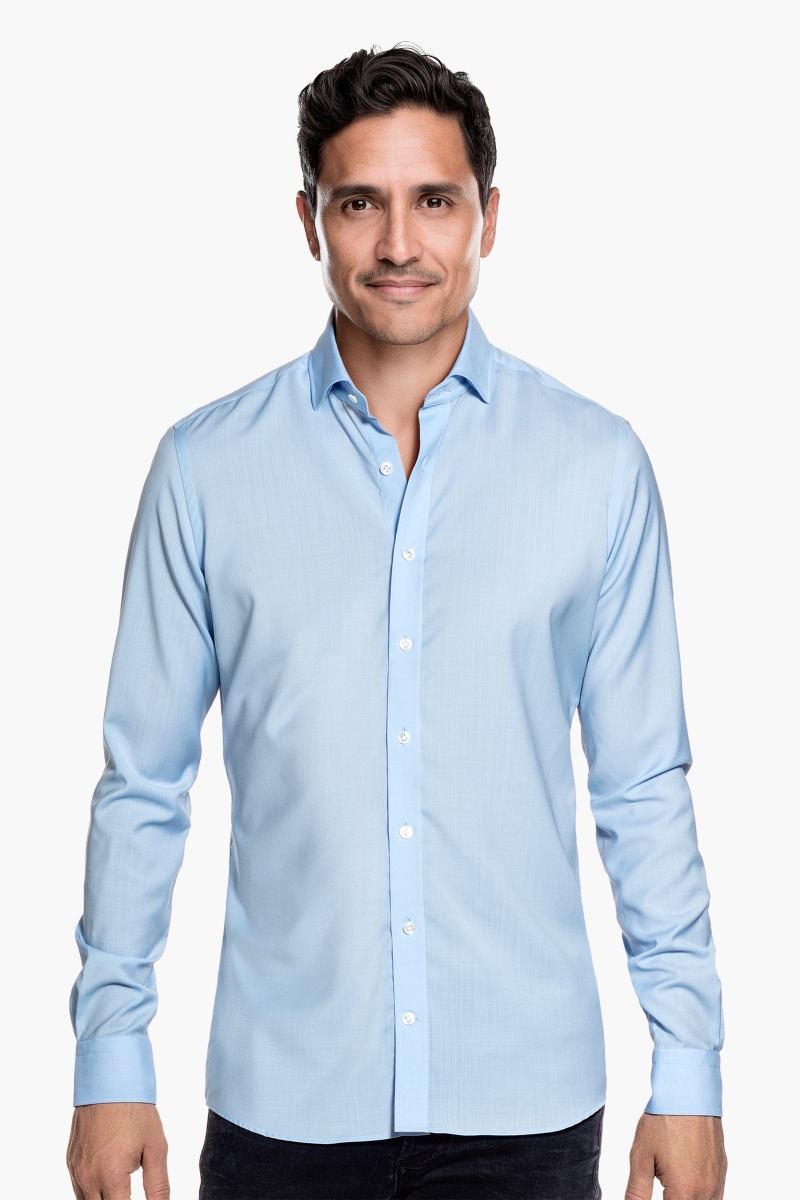 Joe Woven Shirt Light Blue