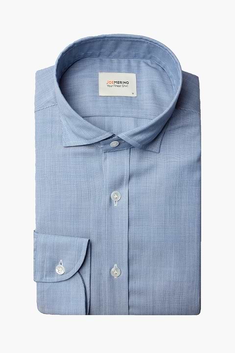 Joe Woven Shirt Mixed Stripes Blue - Base Image