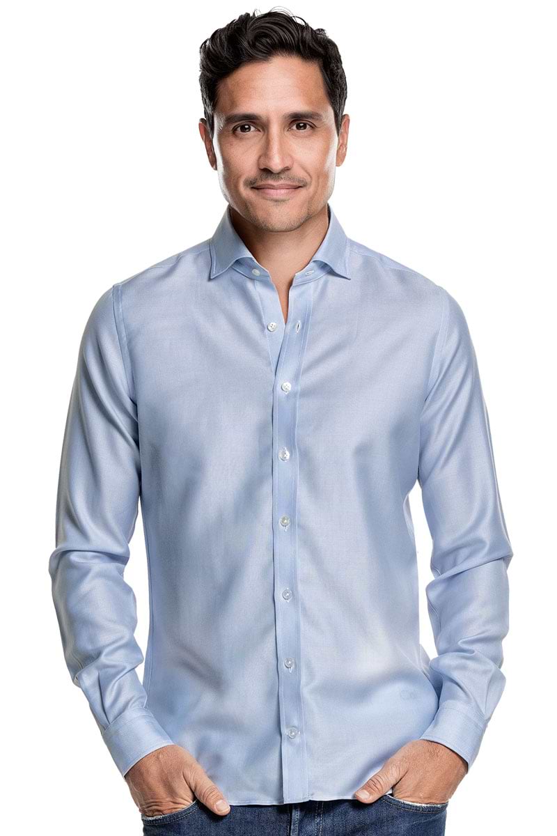 Woven Shirt Oxford Light Blue	