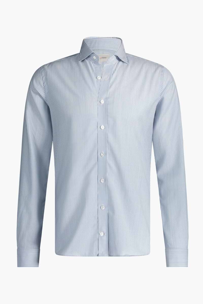Joe Woven Shirt Stripe Light Blue 