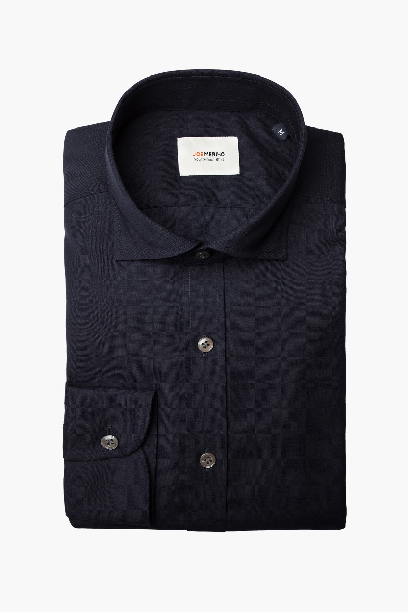 Joe Woven Shirt Very Dark Navy