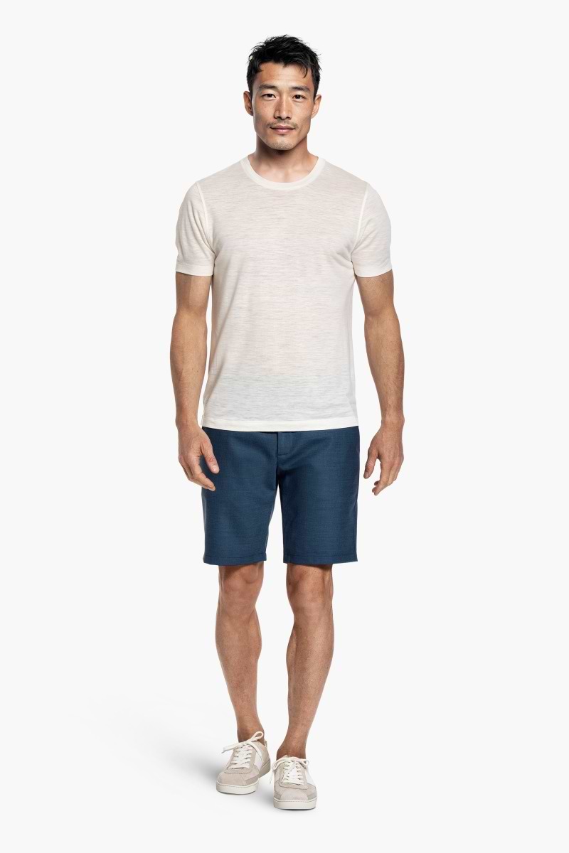 Shorts Woven Dark Denim / Blue