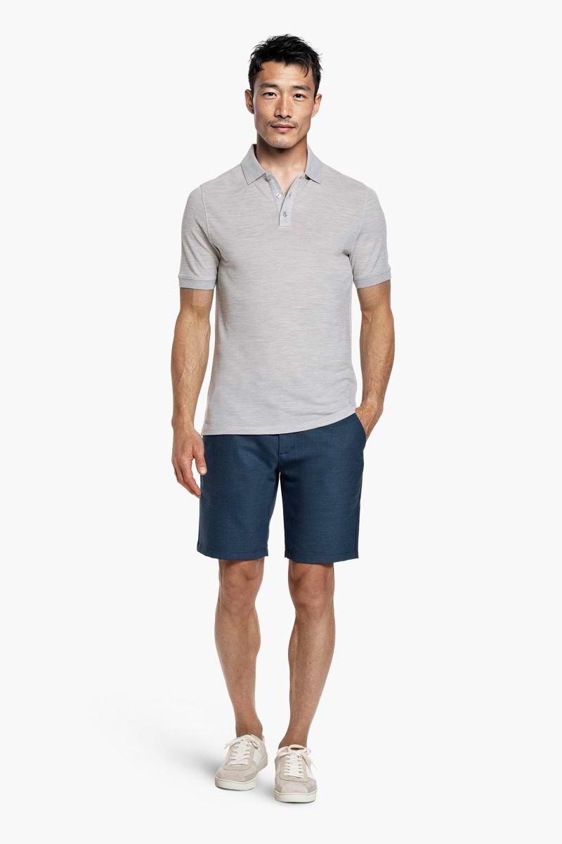 Shorts Woven Dark Denim / Blue