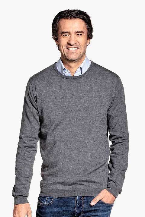 Joe Yak Classic Crew Grey - Base Image