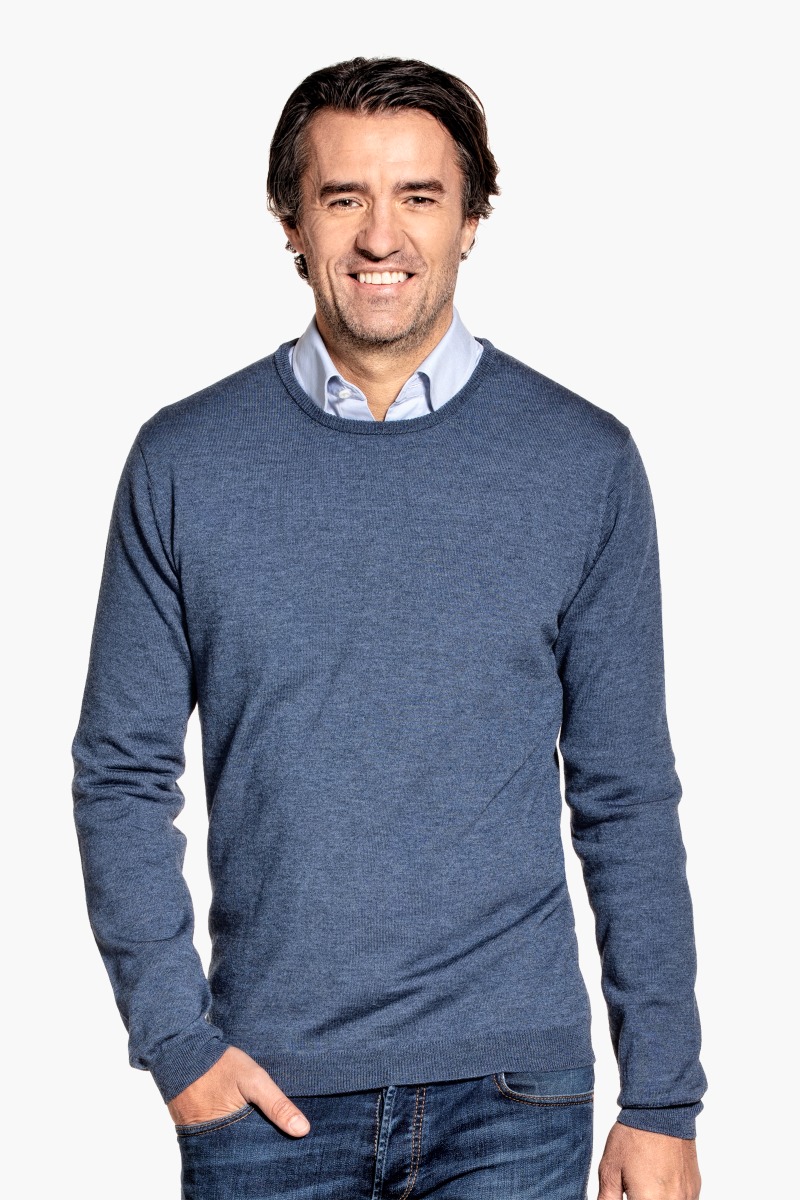 Joe Yak Classic Crew Jeans Blue - Hover