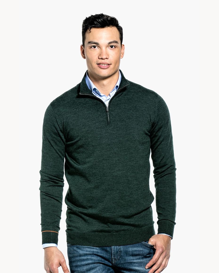 Joe Zip Extra Long British Green