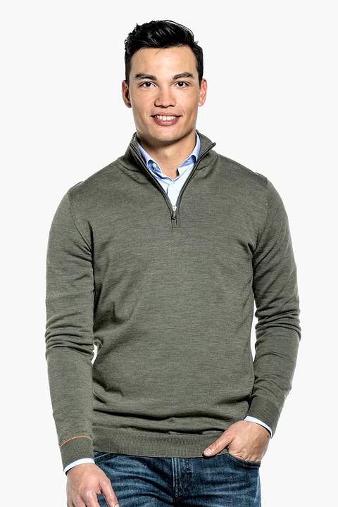 Joe Zip Extra Long Clean Kaki - Base Image