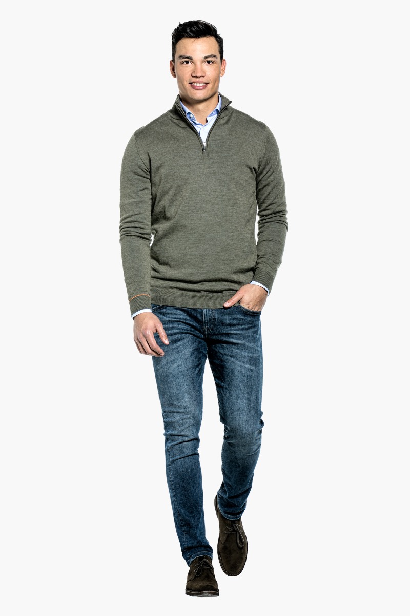 Joe Zip Extra Long Clean Kaki