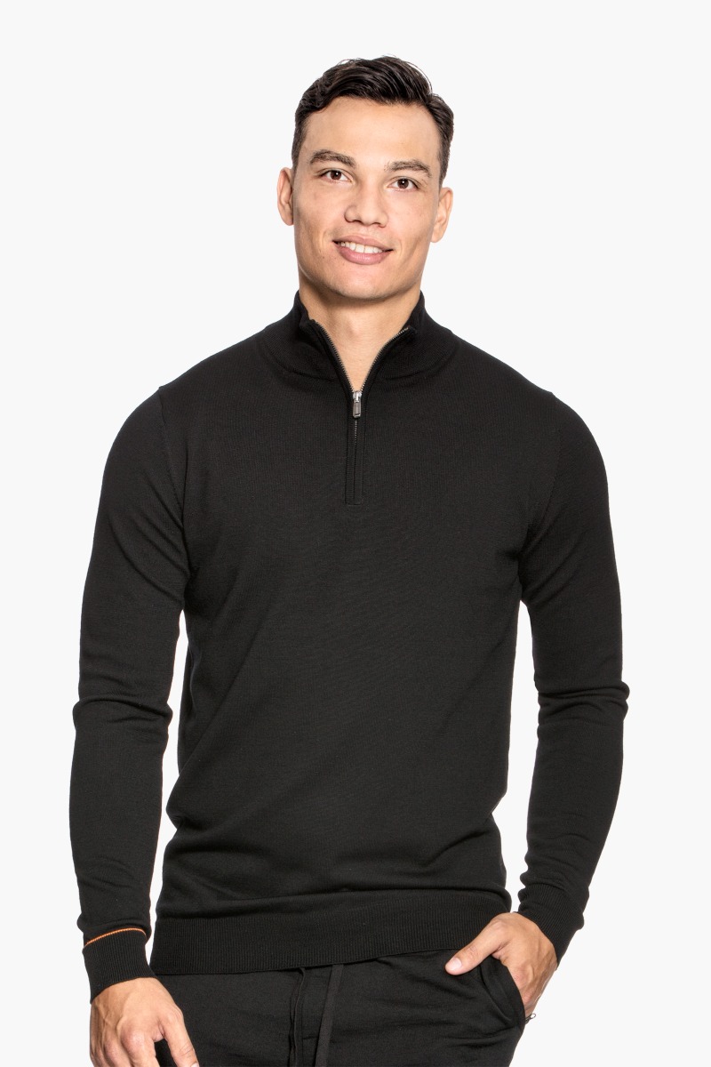 Joe Zip Extra Long Deep Black