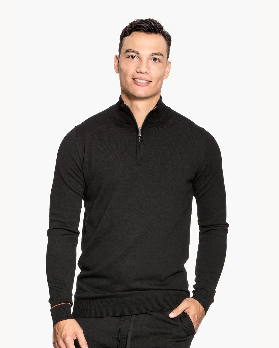 Joe Zip Extra Long Deep Black