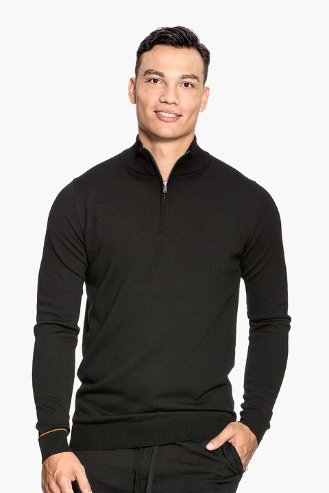 Joe Zip Extra Long Deep Black - Base Image