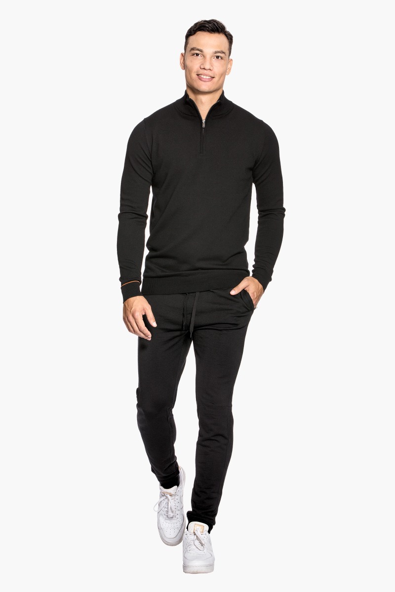 Joe Zip Extra Long Deep Black