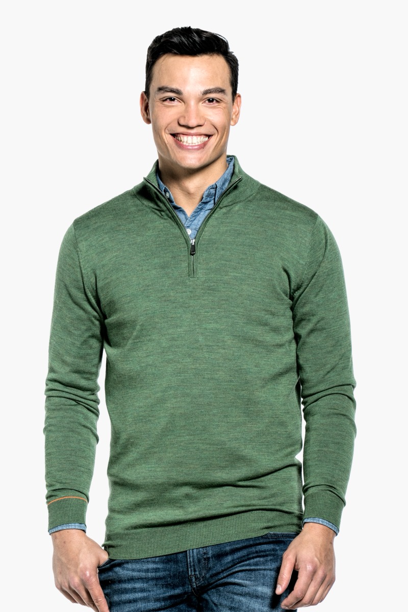 Joe Zip Extra Long Forest Green
