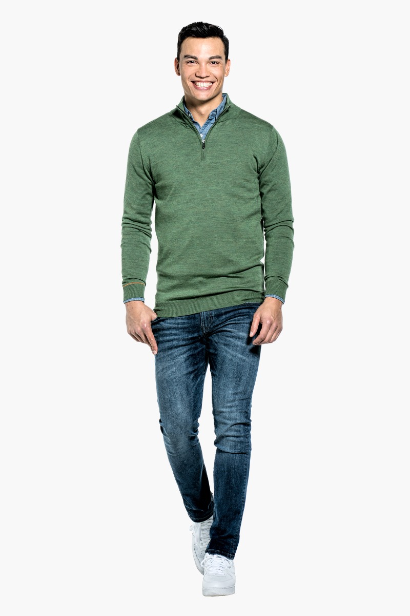 Joe Zip Extra Long Forest Green