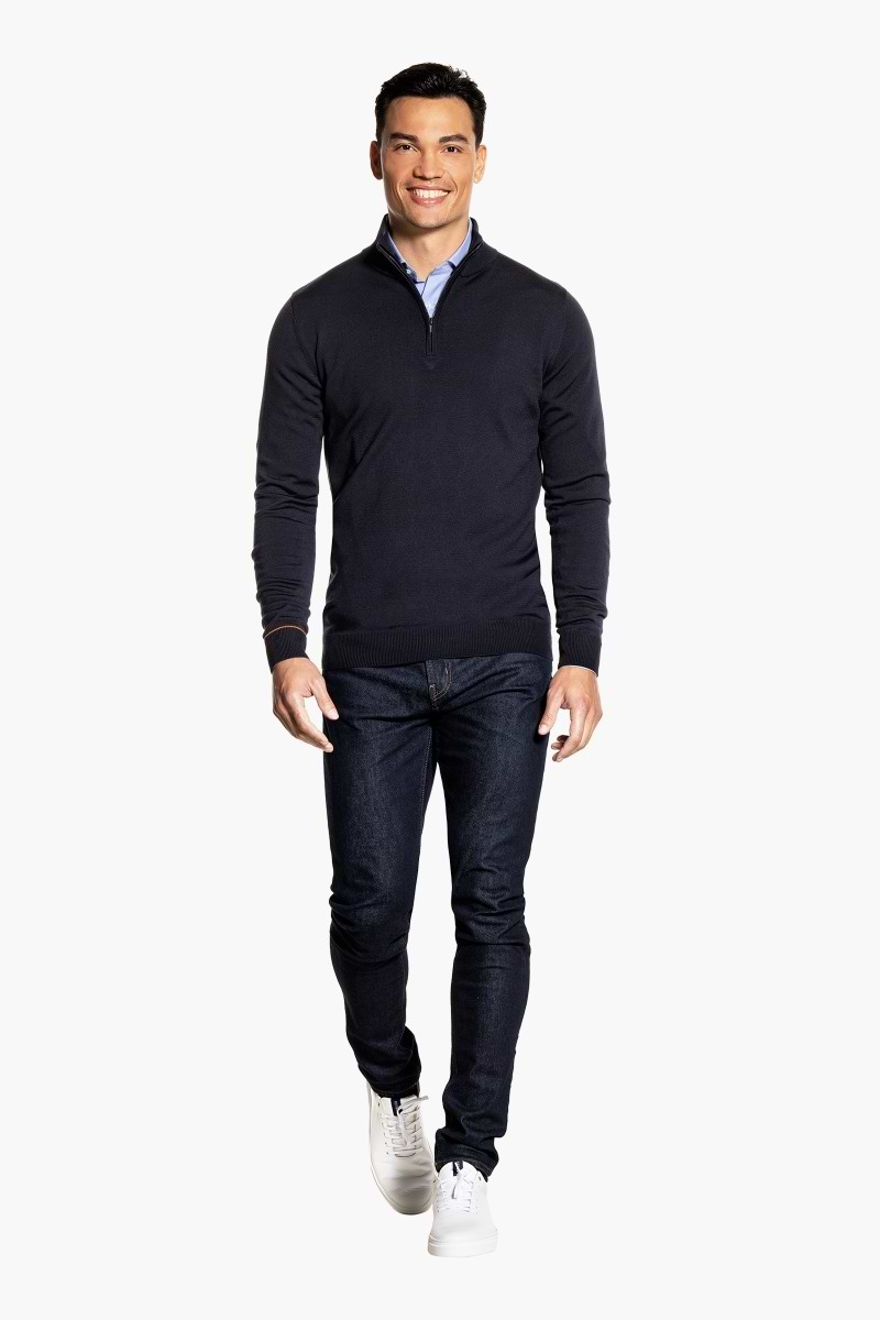 Joe Zip Extra Long Very Dark Navy