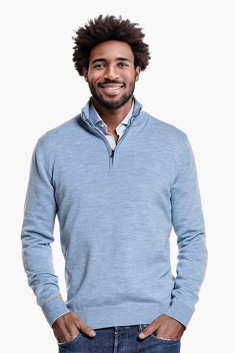 Joe Zip Glacier Blue - Base Image