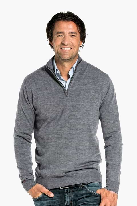 Joe Zip Harvard Grey - Base Image