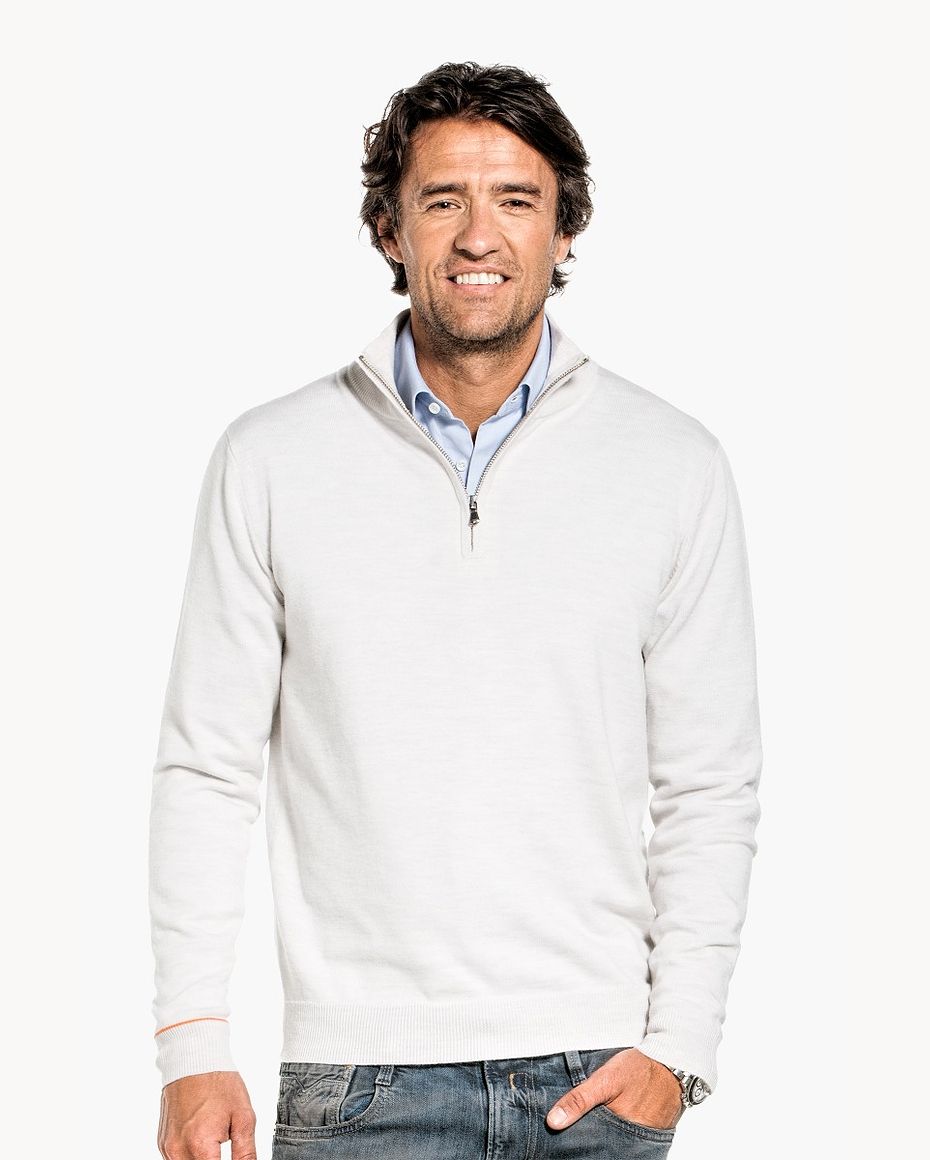 Joe Zip Wool White