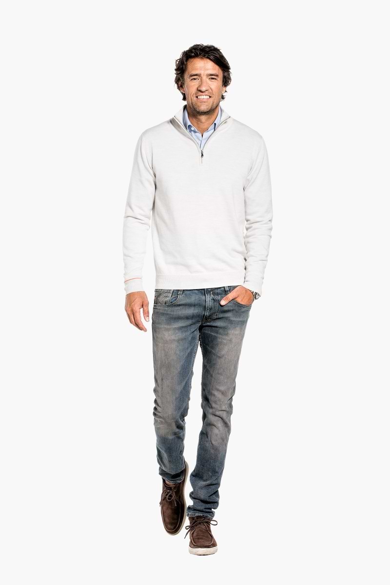 Joe Zip Wool White