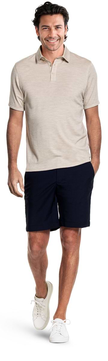Shorts Woven Navy Blue