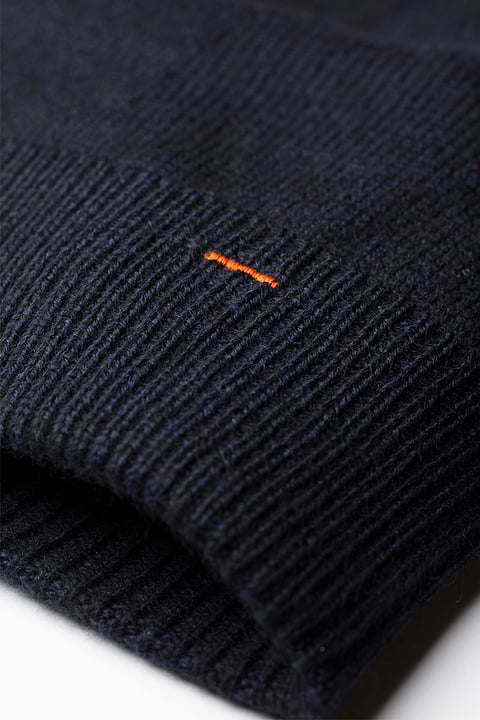 Joe Yak Beanie True Navy - Base Image