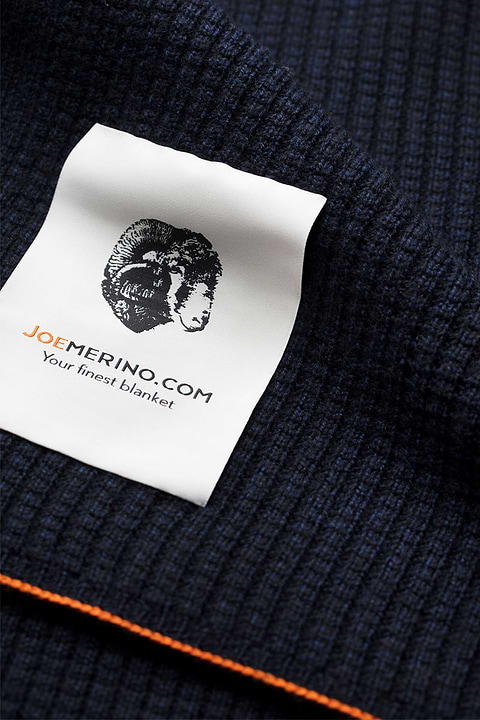 Joe Yak Blanket True Navy - Base Image