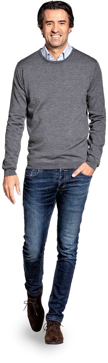 Joe Yak Classic Crew Grey