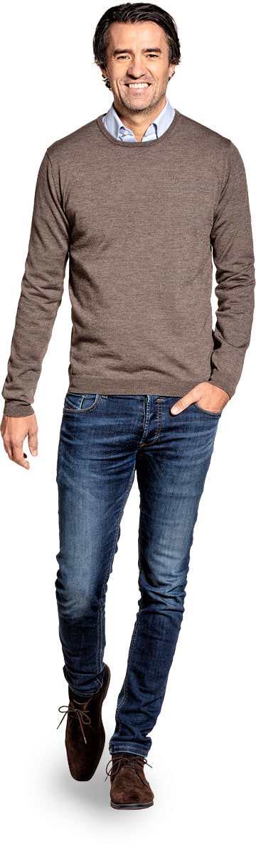 Joe Yak Classic Crew Tobacco