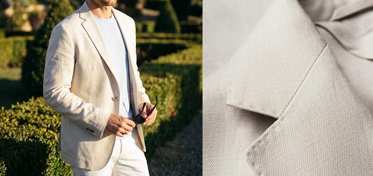 Joe Blazer in Beige