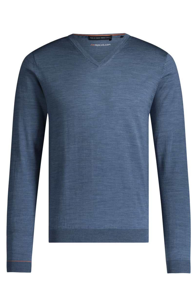 extra lange v-hals trui