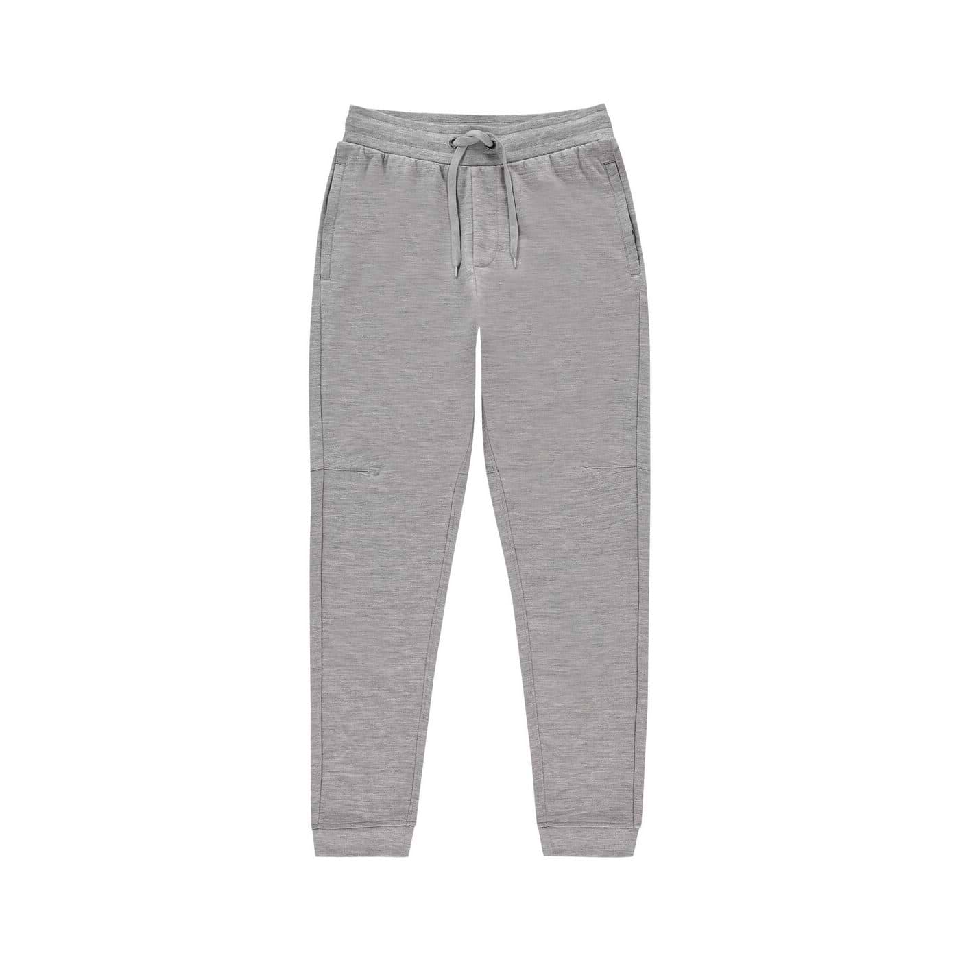 lichtgrijze nette joggingbroek