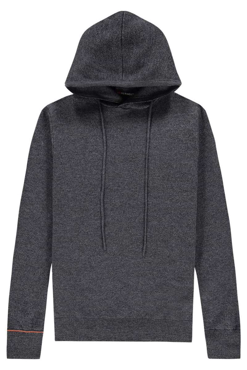 Herren Pullover sportlich dunkelgrau