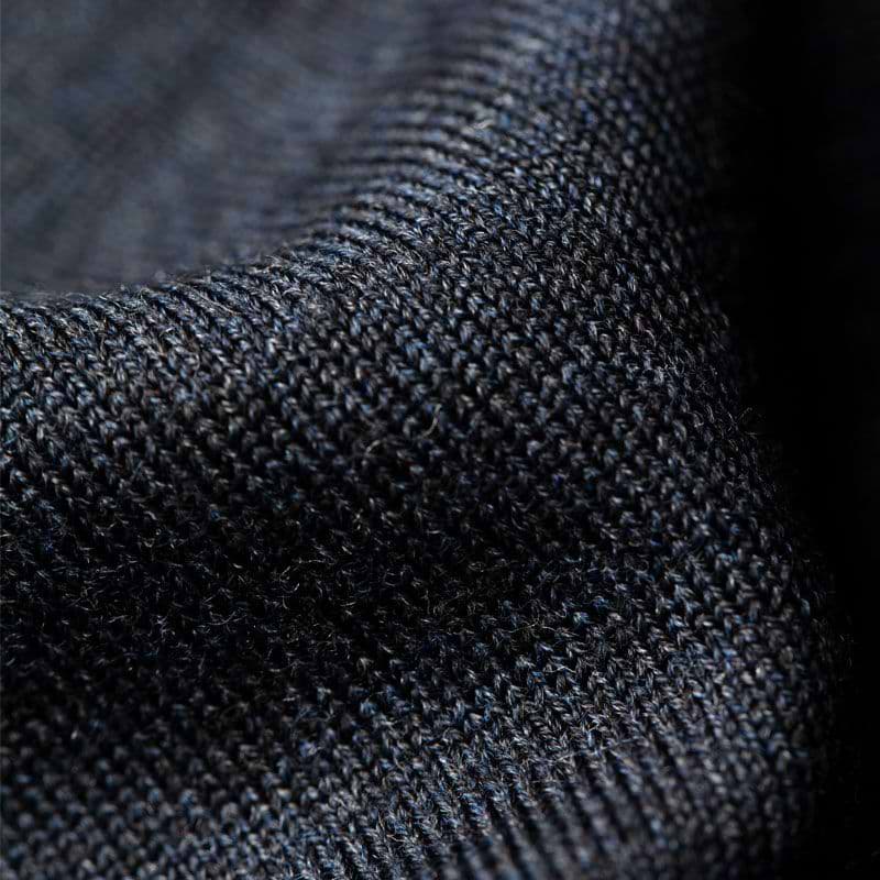 detailfoto van een visserstrui voor heren