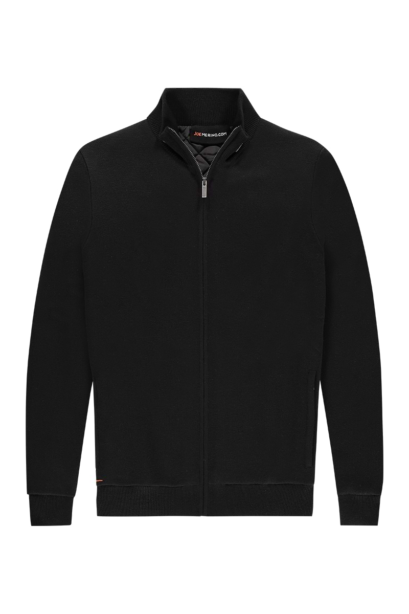 warm vest in het grijs