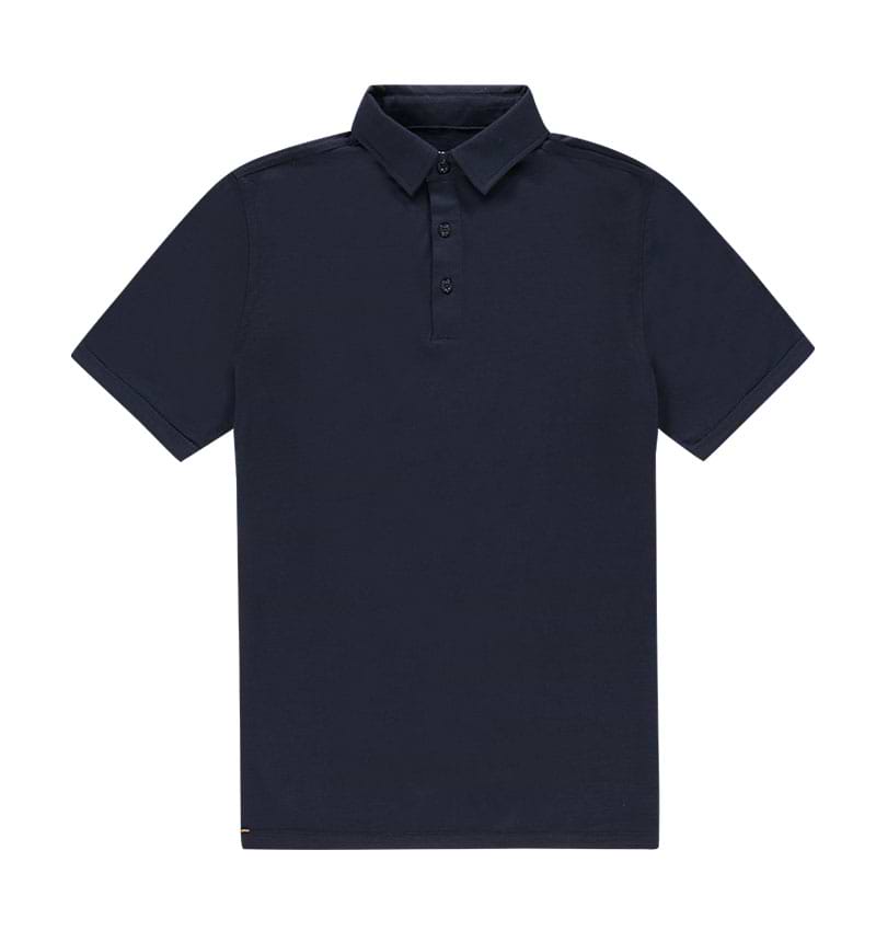zomerpolo in het donkerblauw